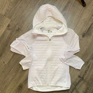 White Activewear Jacket.